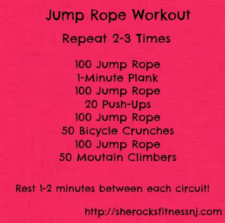 Illustration for article titled Your Friday Afternoon Workout: Jump rope